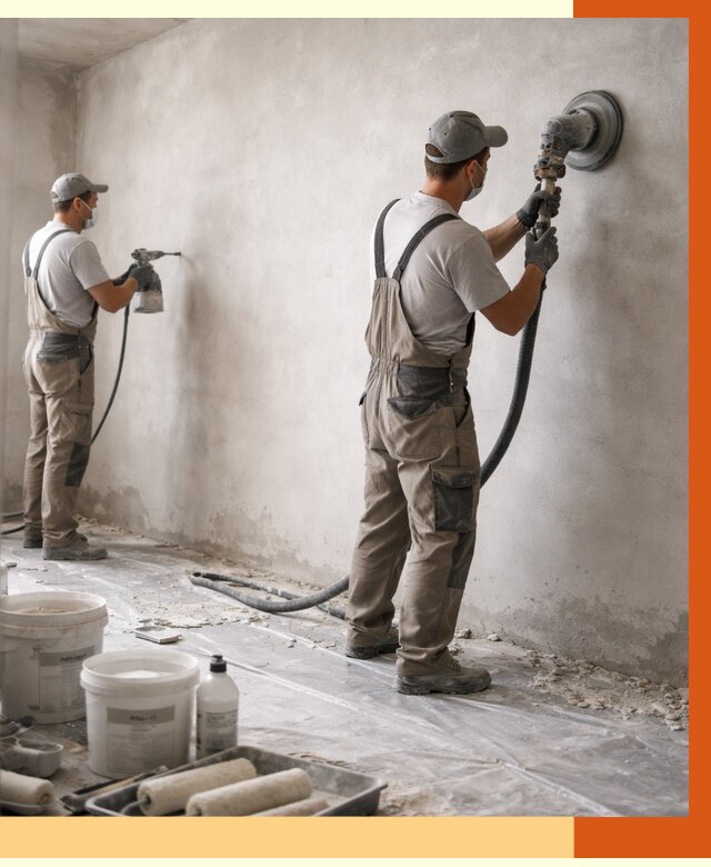 Подготовка поверхности под напыление в Канске от 1311 руб. — ТепломастерКнс